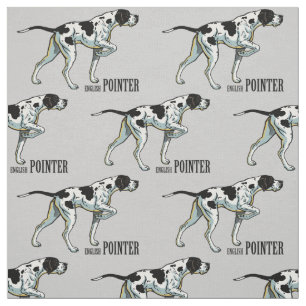 english pointer fabric