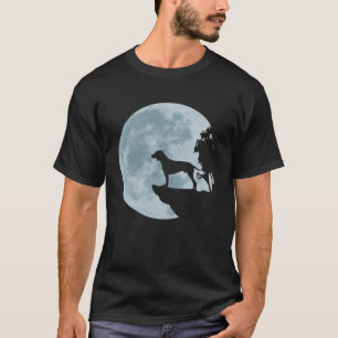 English Pointer Full Moon Hunting Dog Mystic Hunti T-Shirt