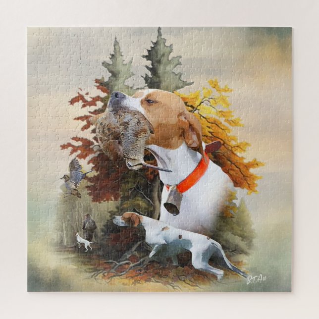 English Pointer  Jigsaw Puzzle (Vertical)