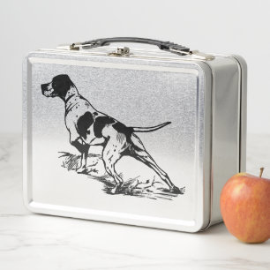 English Pointer Metal Lunch Box