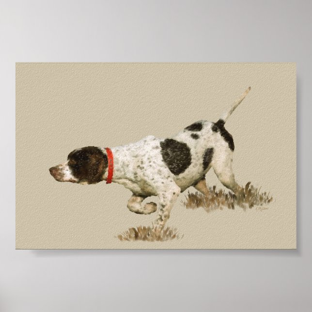 English Pointer Poster (Front)