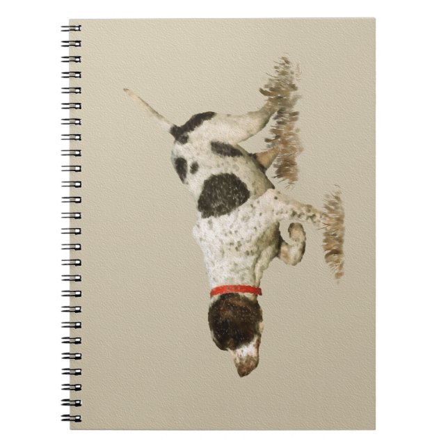 English Pointer Spiral Notebook (Front)