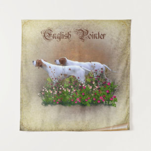 English Pointer Tapestry
