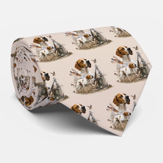 English Pointer Tie (Rolled)
