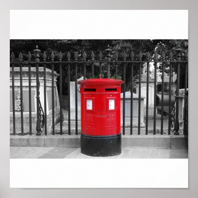 English postbox poster (Front)