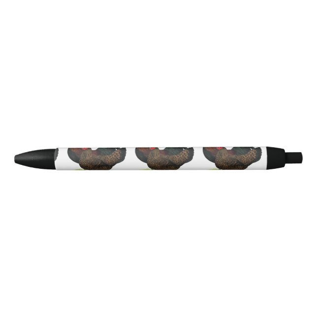 English Redcaps Black Ink Pen (Front)