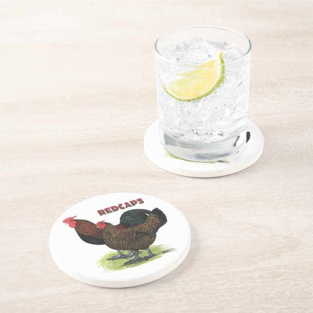 English Redcaps Coaster (Side)