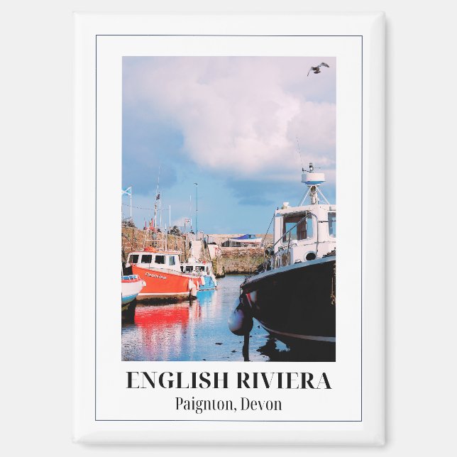 English Riviera, Devon, England Magnet (Front)