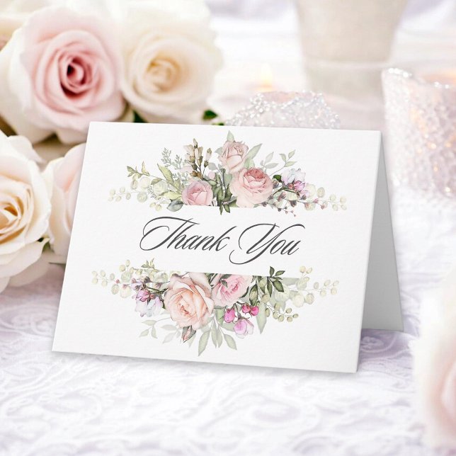 English Rose Garden Thank You Notes (Creator Uploaded)