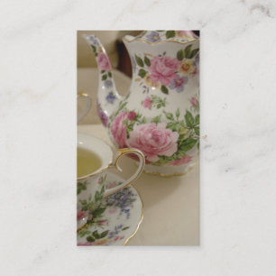 English Rose Tea Business Card