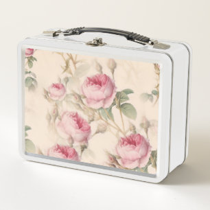 English Roses Metal Lunchbox