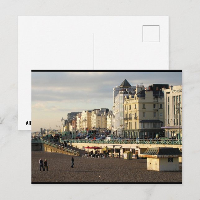 English Seaside Afternoon Postcard (Front/Back)