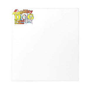 English Setter Agility Notepad