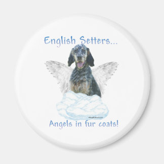 English Setter Angel - Magnet