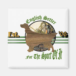English Setter Art Gifts Magnet