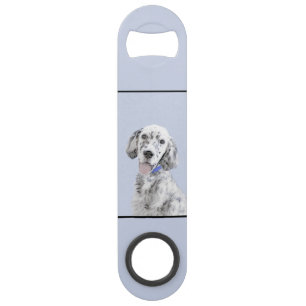 English Setter Blue Belton Painting Dog Art