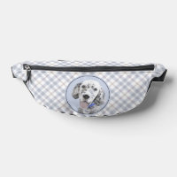 English Setter Blue Belton Painting Pet Dog Art