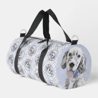 English Setter Blue Belton Painting Pet Dog Art