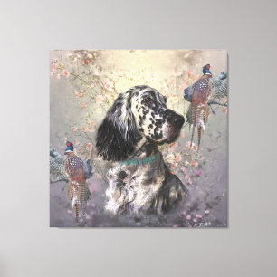 English Setter  Canvas Print