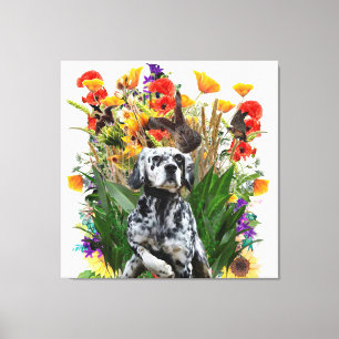English Setter Canvas Print