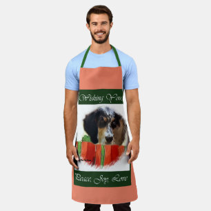 English Setter Christmas Gifts Apron