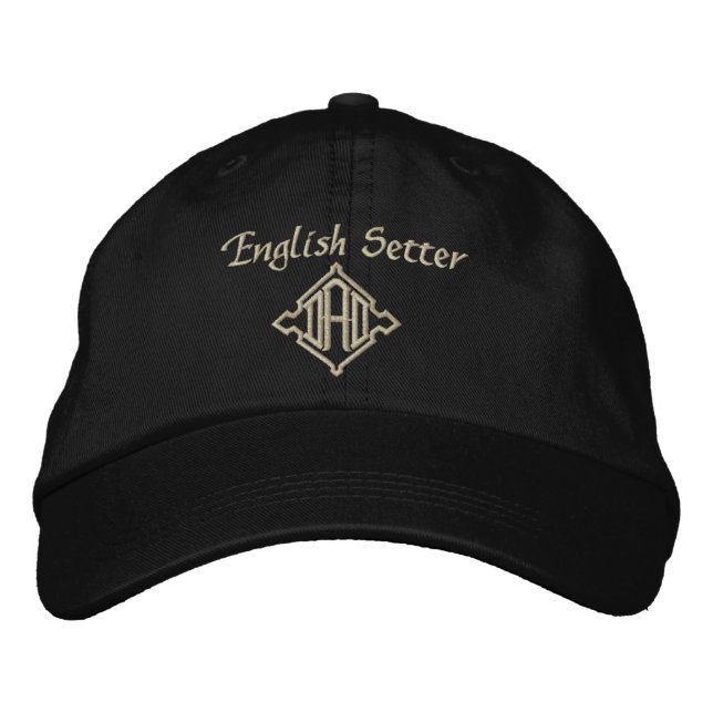 English Setter Dad Gifts Embroidered Hat (Front)