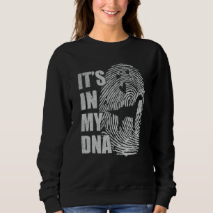 English Setter DNA Dog Mom Dad Dog Sweatshirt