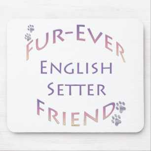 English Setter Furever Mouse Pad