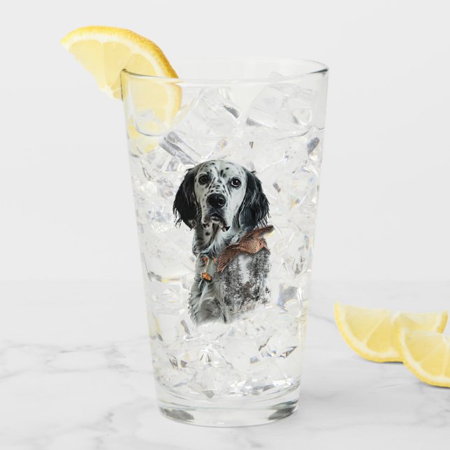 English Setter  Glass (Front Ice)