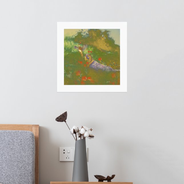 English Setter , Hunting pheasant, Art  Foil Prints (In Situ (Bedroom 2))