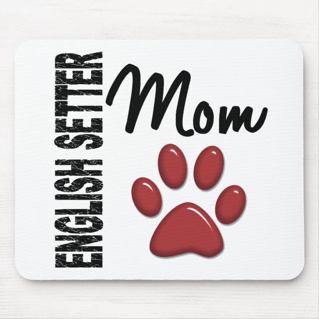 English Setter Mum 2 Mouse Pad (Front)