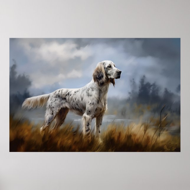 English Setter Poster (Front)