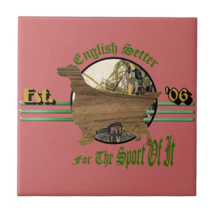 English Setter Sporting Group Tile