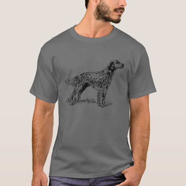 English Setter T-shirt (Front)