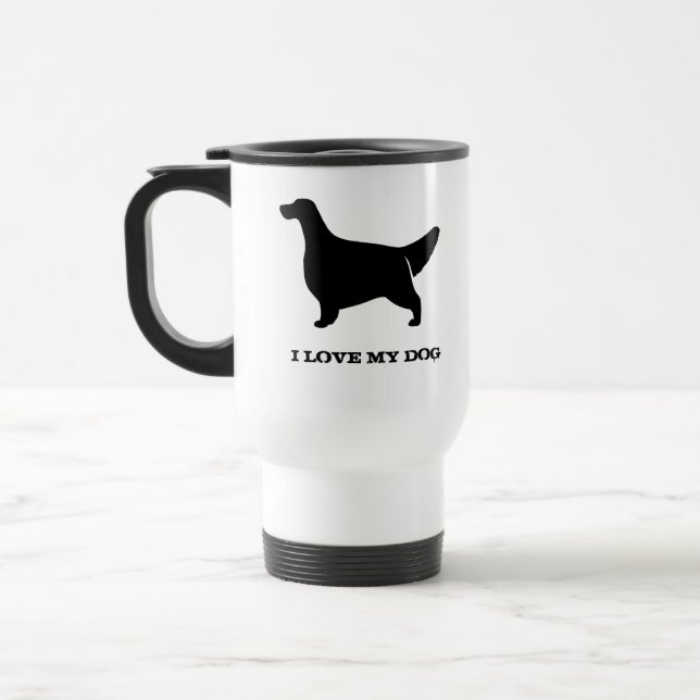 English Setter Travel Mug (Left)