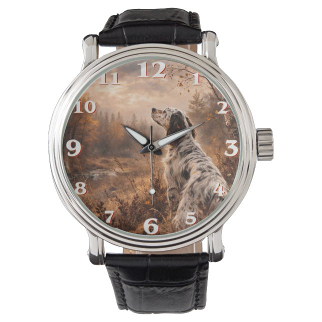 English Setter Watch (Front)