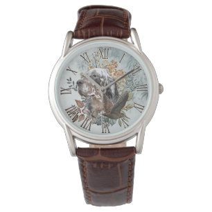 English setter , Woodcock Hunting , Art Watch