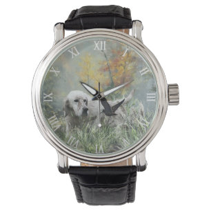 English Setter , woodcock hunting season , Art Watch