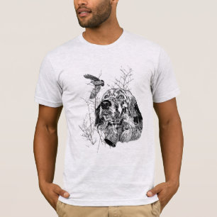 English Setter , Woodcock hunting T-Shirt