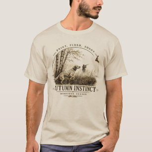 English Setter , Woodcock hunting T-Shirt
