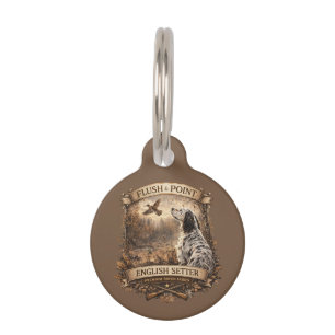 English Setters Pet Tag