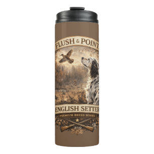 English Setters Thermal Tumbler