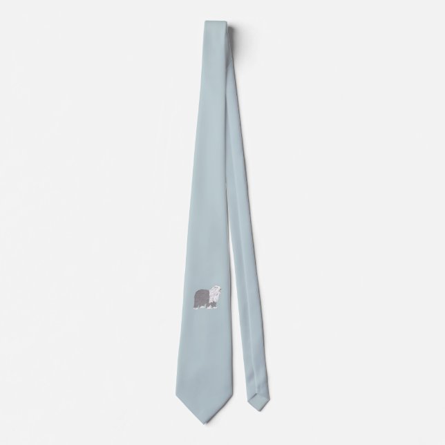 English Sheepdog Tie (Front)