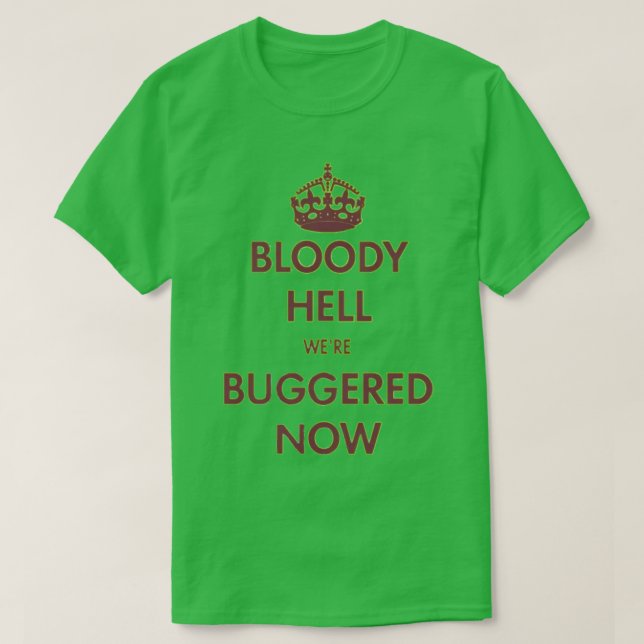 English Slang T-Shirt (Design Front)