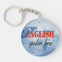 English spoken here cloudy earth