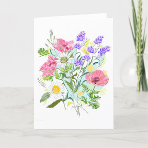 English Spring Blank Card