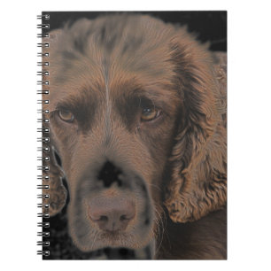 English Springer Dogs Spiral Notebook