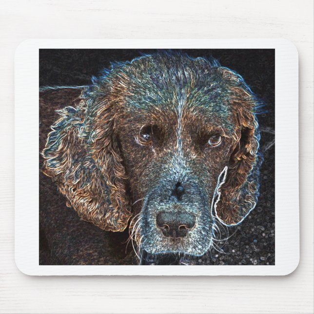 English Springer Mouse Pad (Front)