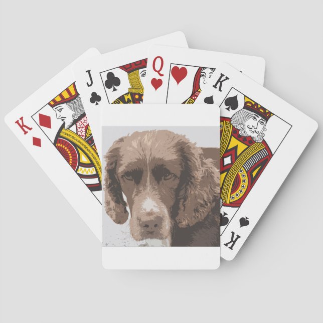English Springer Playing Cards (Back)