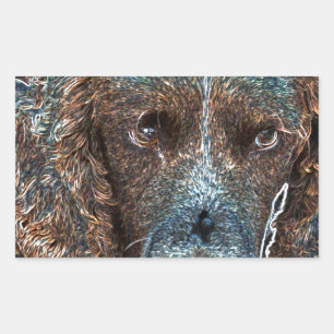 English Springer Rectangular Sticker
